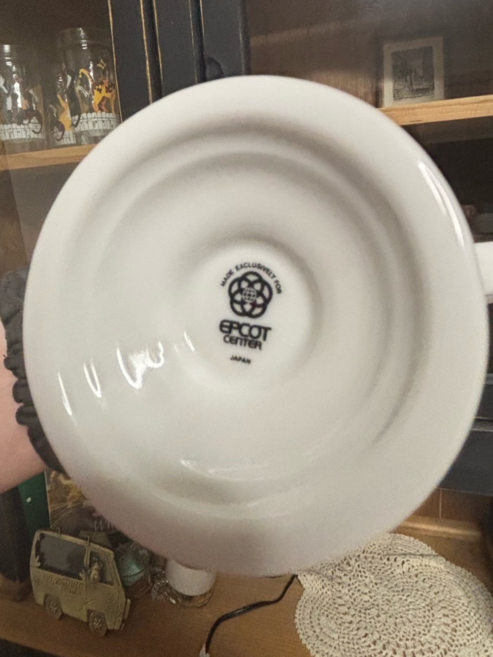 Walt Disney World Epcot Center Figment pedestal mug - Picture 4 of 6